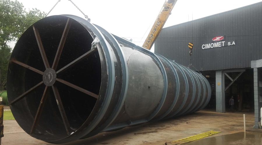 Construccion de Ductos Termoelectrica Ensenada
