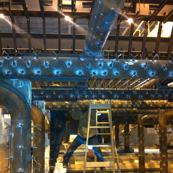 Ingenieria, construcción y montaje  Horno laminados industriales