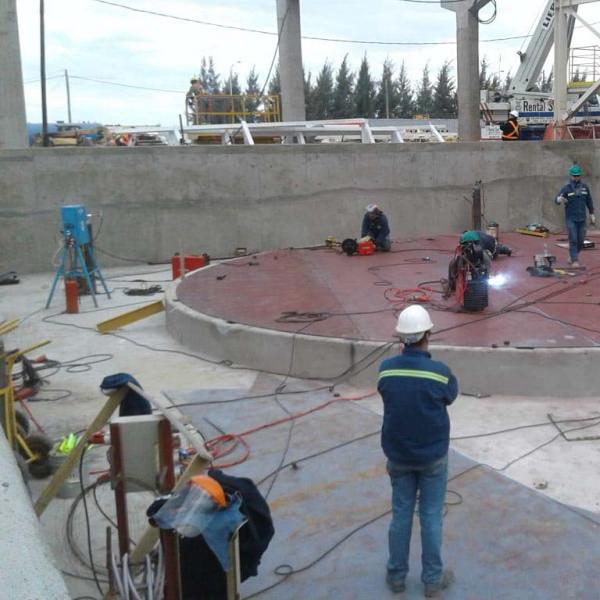 Ingenieria Cosntruccion Y Montaje Planta Meranol Dock Sud