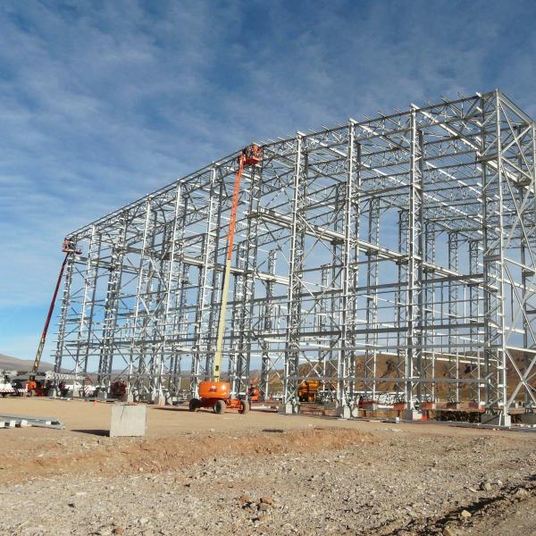 Ingenieria y Construccion nave Barrick Gold San Juan